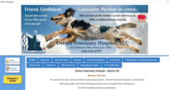 Desktop Screenshot of oxfordveterinaryhospital.com
