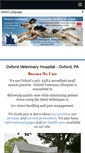 Mobile Screenshot of oxfordveterinaryhospital.com